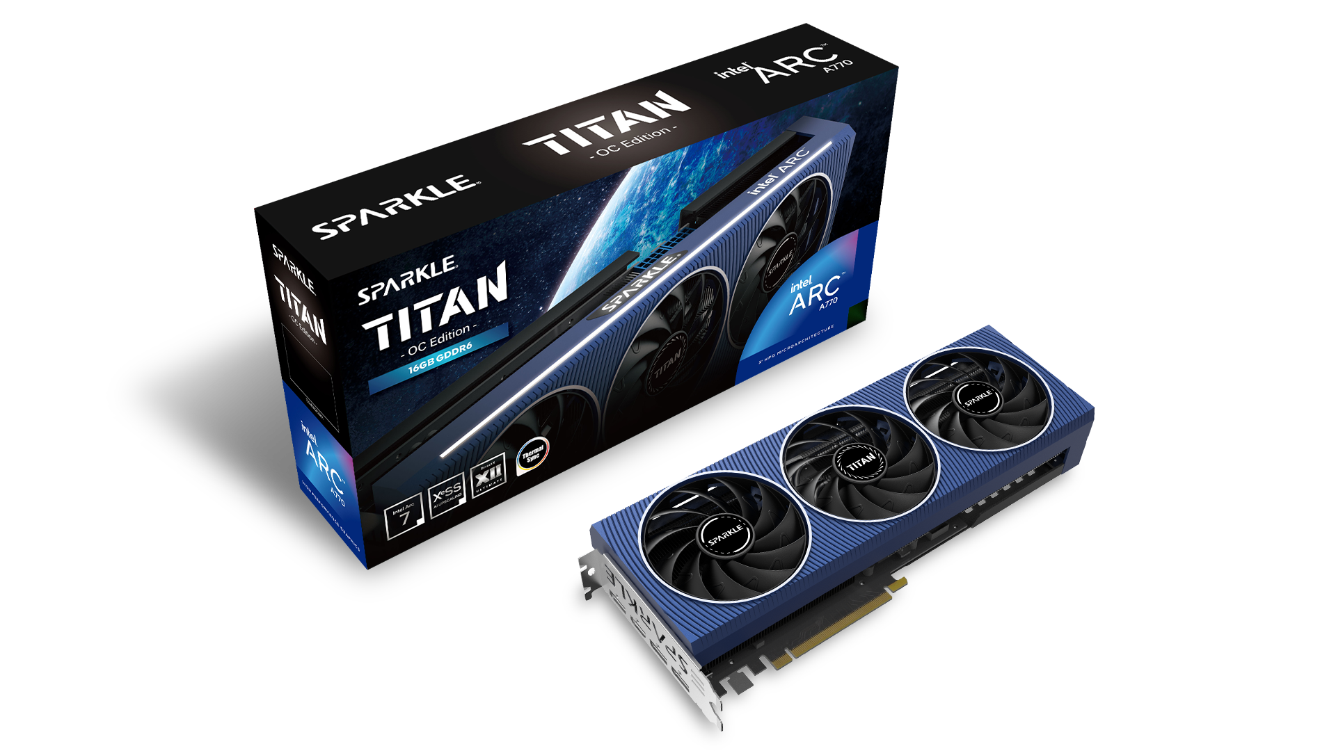SPARKLE Intel® Arc™ A770 TITAN OC Edition